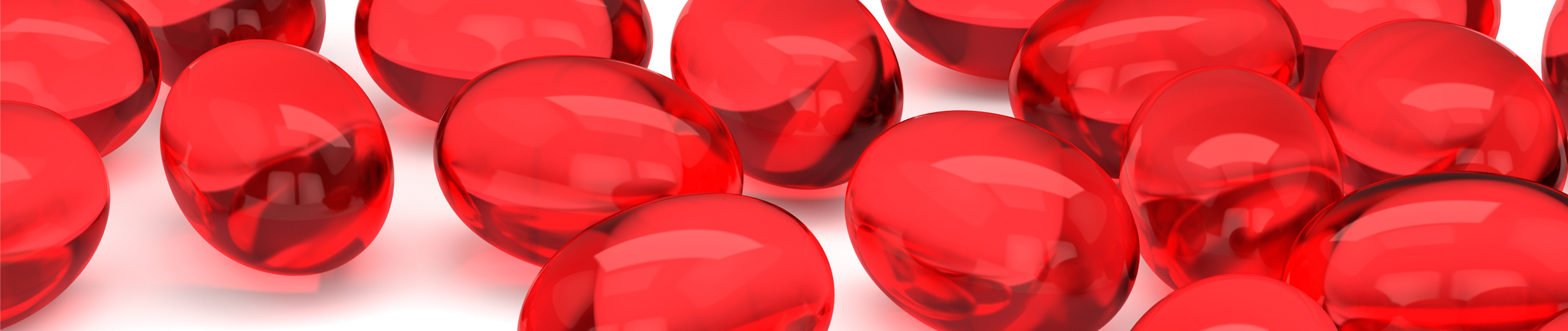 red liquid gel caps