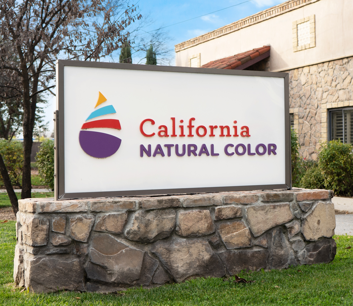 California Natural Color Sign